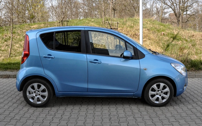 Opel Agila cena 14900 przebieg: 114000, rok produkcji 2008 z Sianów małe 67